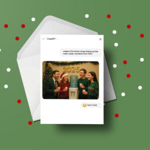 AI Slop xmas - Single A6 Card